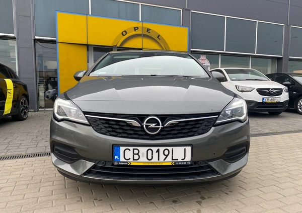 Opel Astra cena 65900 przebieg: 48600, rok produkcji 2019 z Pyrzyce małe 191